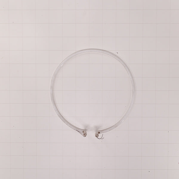 Unknown / Mystery Circle Border unit with Vertical Electrodes Replacement Tube (clock?) - Neon Sign Part