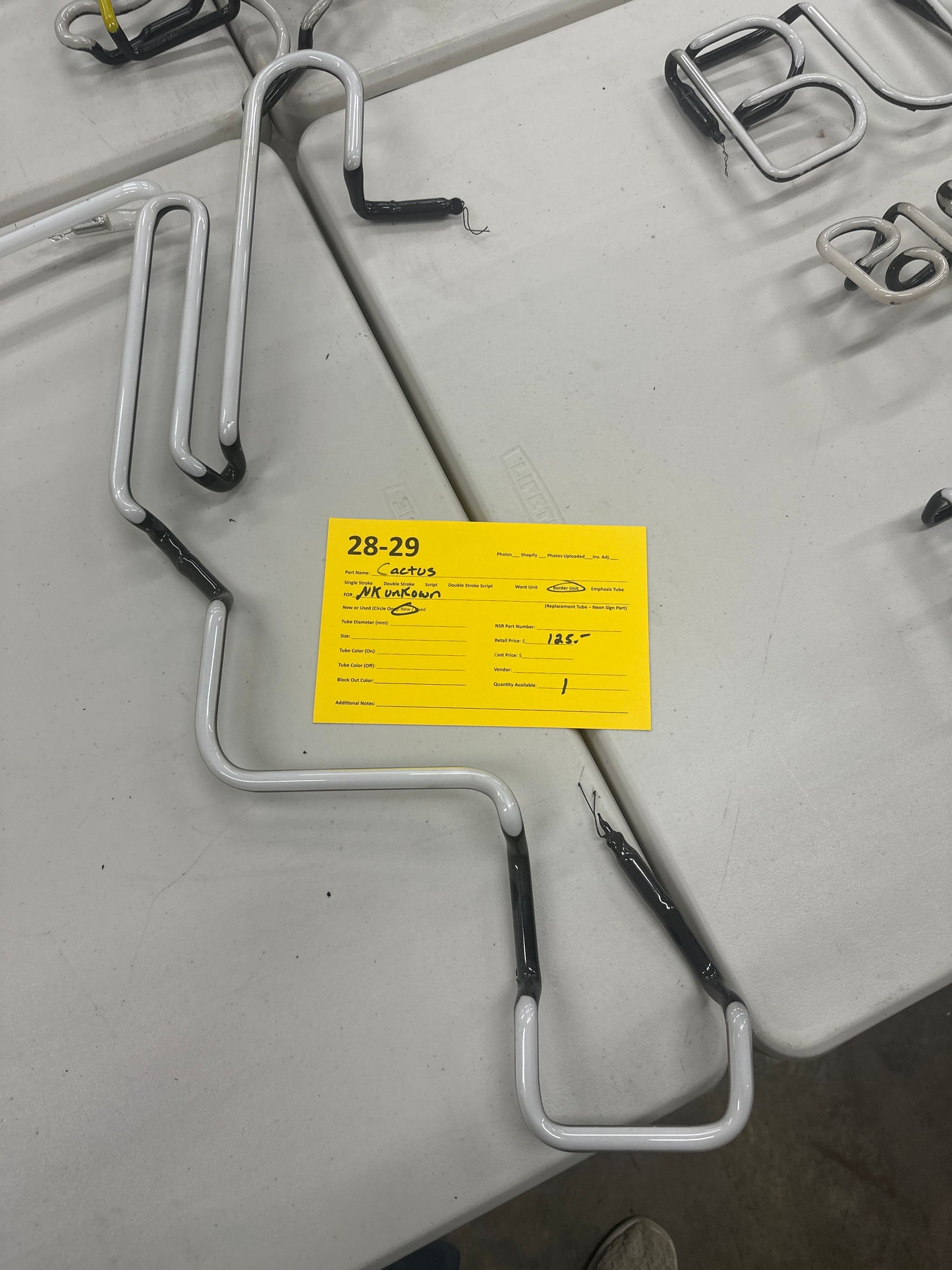 Cactus Mystery/Unknown Unit – Neon USA – Replacement Tube – Neon Sign Part
