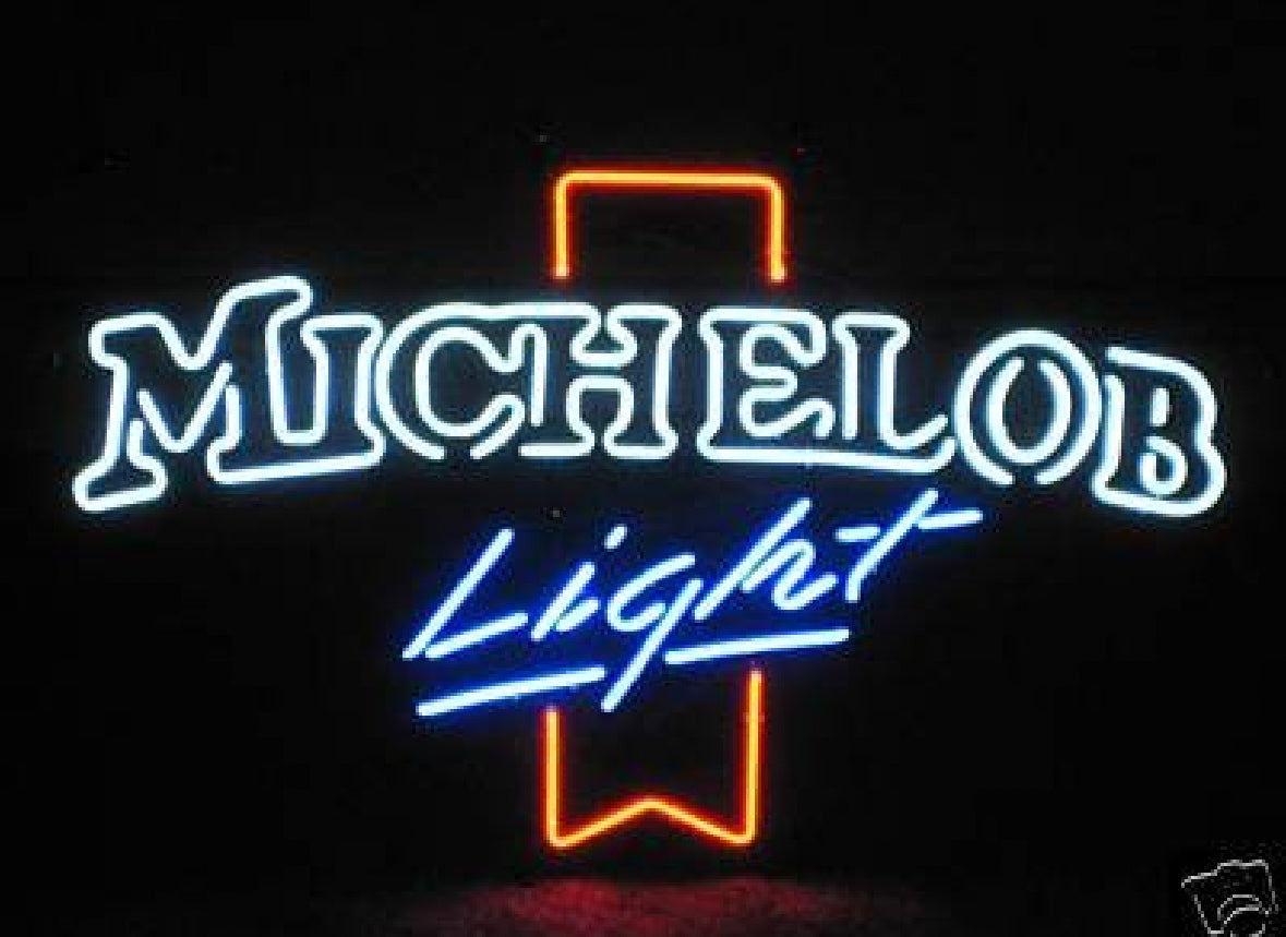 Ribbon Unit for Arched Michelob Light Double Stroke Word Unit Replacement Tube - Neon Sign Part