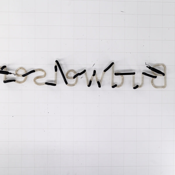 Budweiser Single Stroke Word unit Replacement Tube - Neon Sign Part