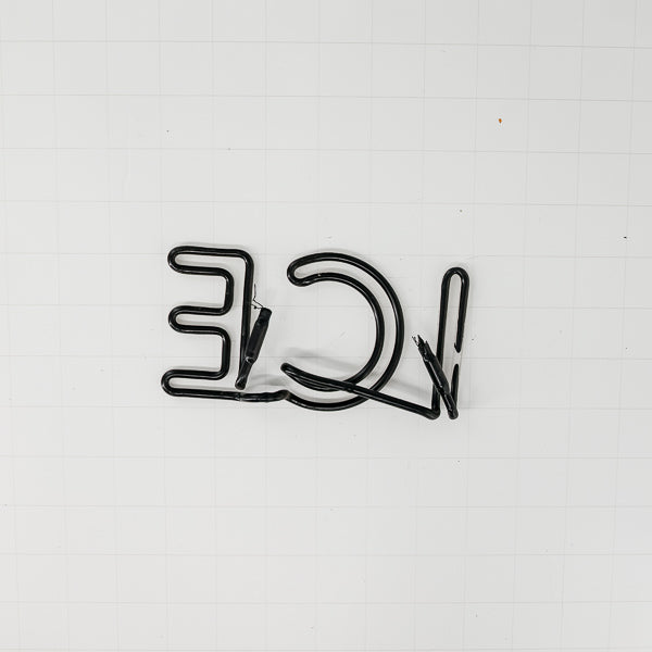 ICE Double Stroke Word unit Replacement Tube - Neon Sign Part