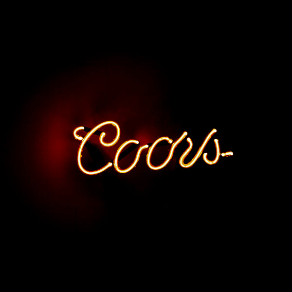 Coors Single Stroke Word Unit Neon Sign Replacement Tube