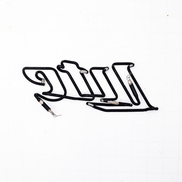 Lite Double Stroke Word Unit for Miller Lite Neon Sign Replacement Tube