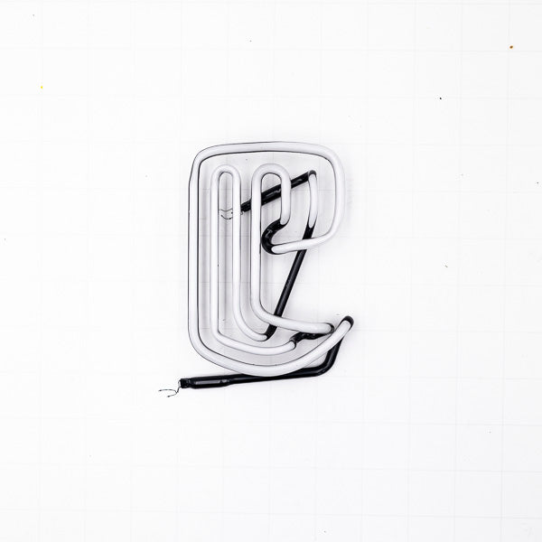 e Double Stroke Word Unit for Miller Lite Neon Sign Replacement Tube