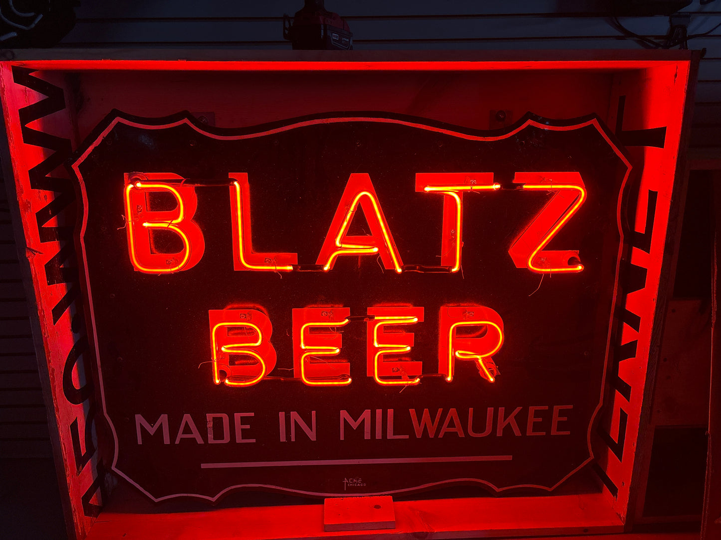Blatz Beer Neon Sign (Circa 1939)
