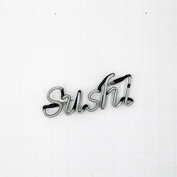 Sushi Single Stroke Word Unit Replacement Tube - Neon Sign Part Used