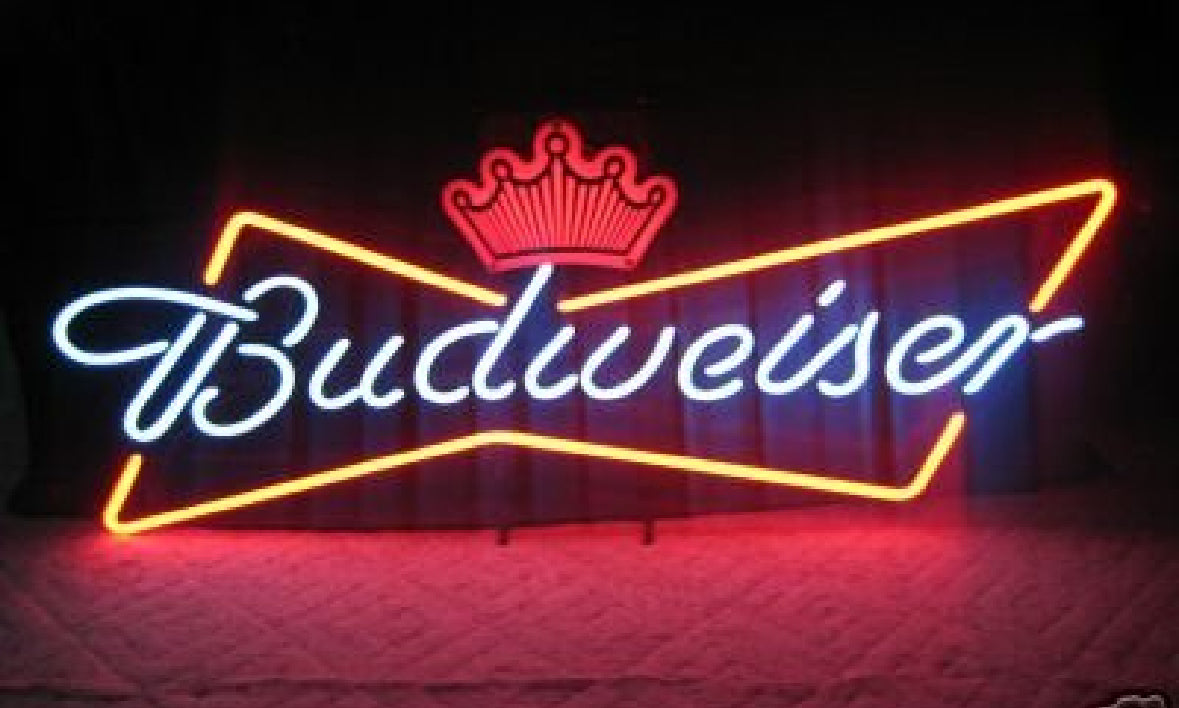 Crown Backlight / Grid for Large Budweiser Replacement Tube - Neon Sign Part