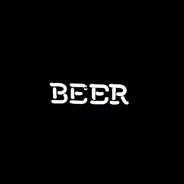 Beer Double Stroke Word Unit for Pabst Shamrock Neon Sign Replacement Tube