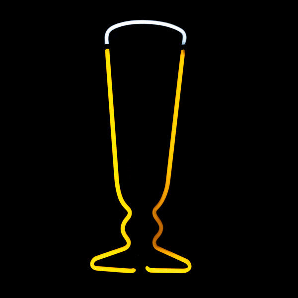 Draft Beer Glass Outline for neon/LED sequencing Budweiser Replacement Tube - Neon Sign Part Used