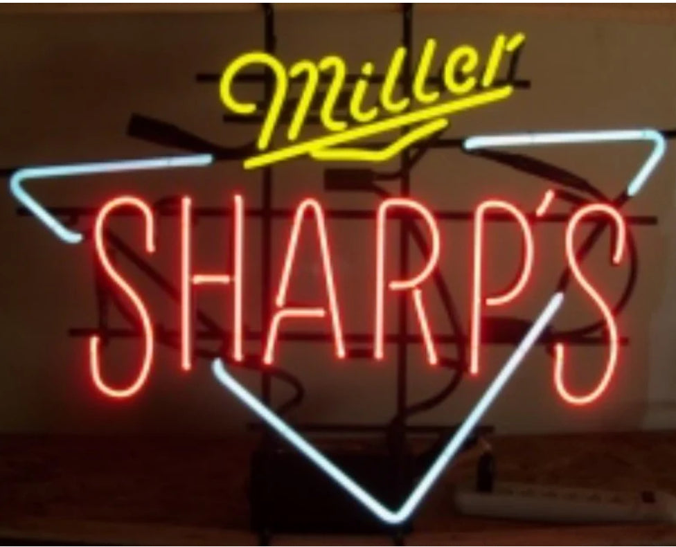 Miller Sharps Triangle Border unit - Replacement Tube - Neon Sign Part