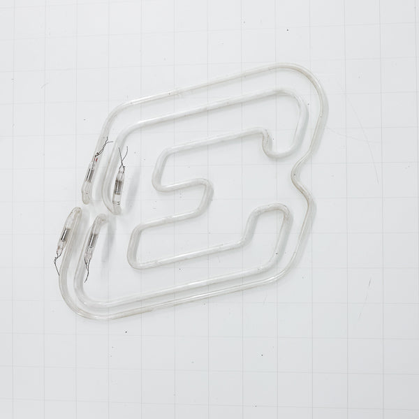 Number 3 Double Stroke Word set with Border Replacement Tube - Neon Sign Part