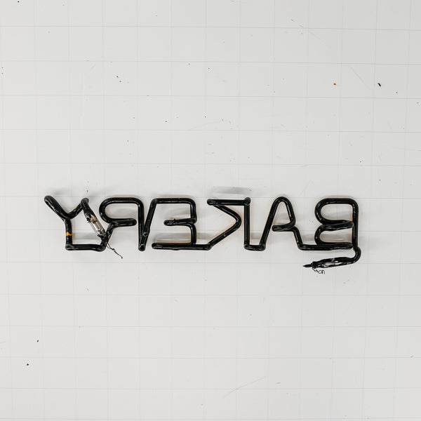 BAKERY Single Stroke Word unit Replacement Tube - Neon Sign Part