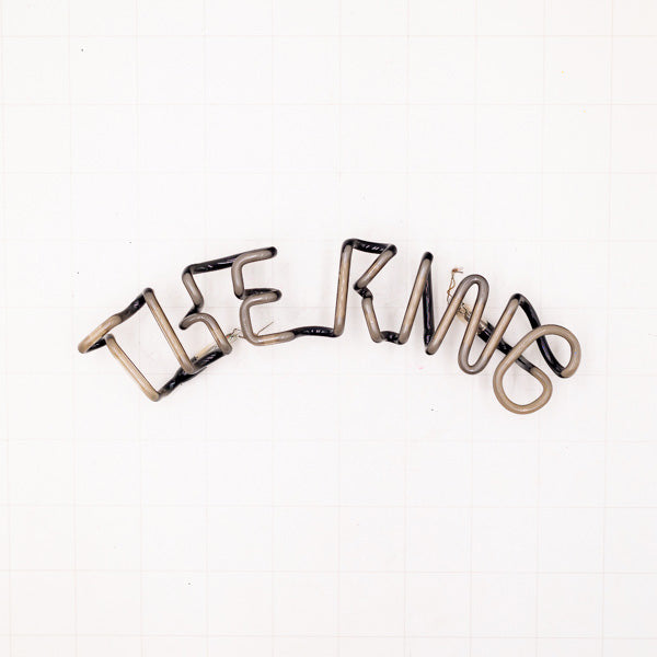THE KING Single Stroke Word Unit Replacement Tube - Neon Sign Part Used