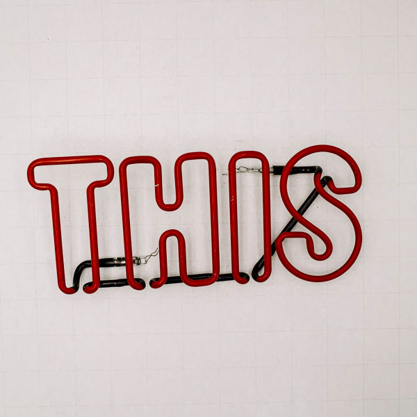 This for Budweiser Replacement Tube - Neon Sign Part Used