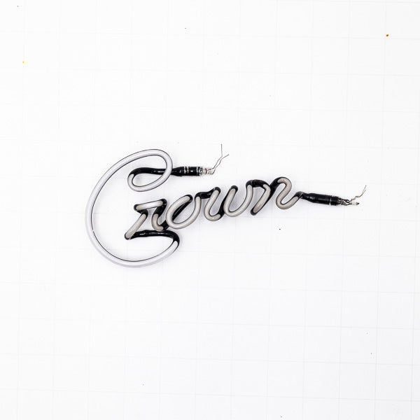 Border for Crown Royal Script Word Unit Neon Sign Replacement Tube