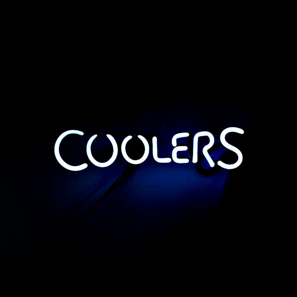 COOLERS Single Stroke Word Unit for Seagram's Neon Sign Replacement Tube