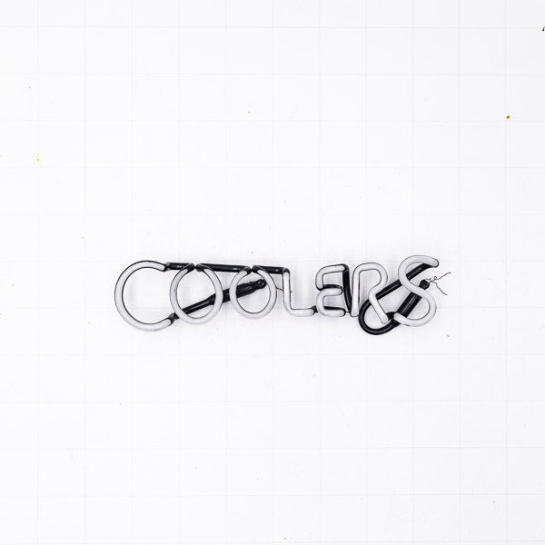 COOLERS Single Stroke Word Unit for Seagram's Neon Sign Replacement Tube
