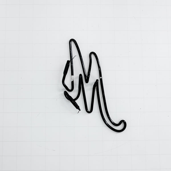 M Double Stroke Script Word unit for Michelob Replacement Tube - Neon Sign Part