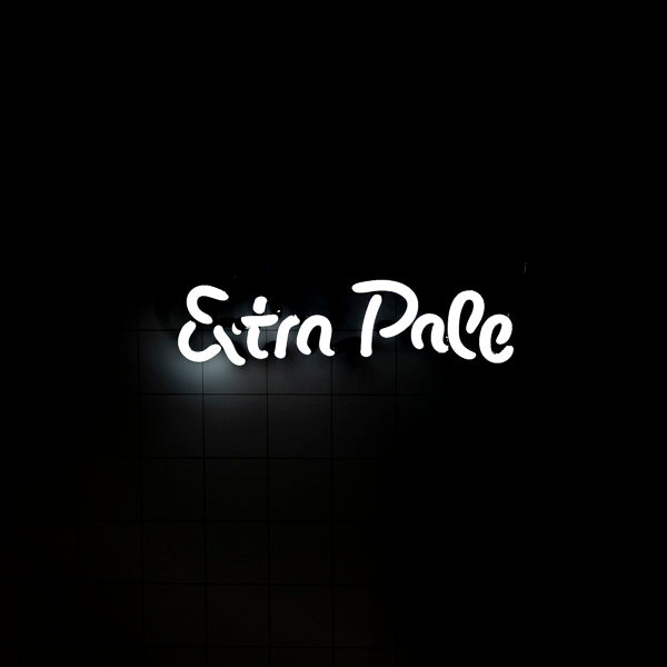 Extra Pale Script Word Unit for Rolling Rock Extra Pale Ale Neon Sign Replacement Tube