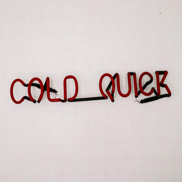 COLD QUICK Single Stroke Word Unit Neon Sign Replacement Tube
