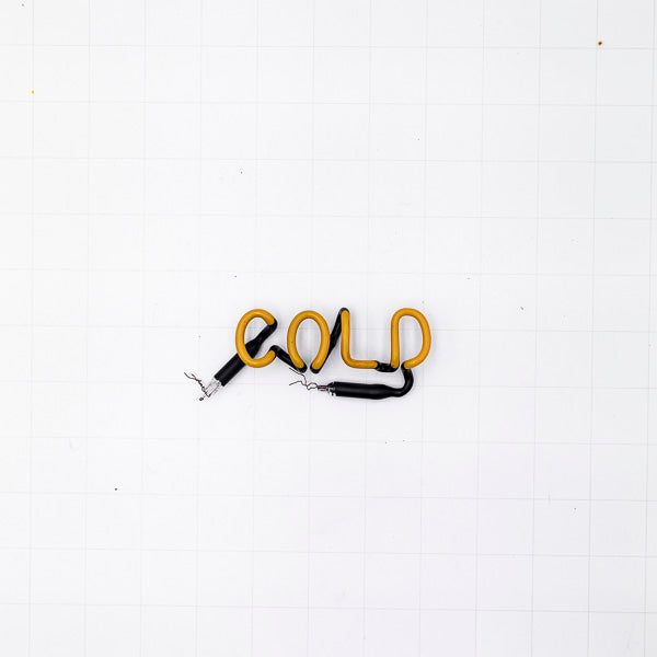 COLD Single Stroke Word Unit Neon Sign Replacement Tube