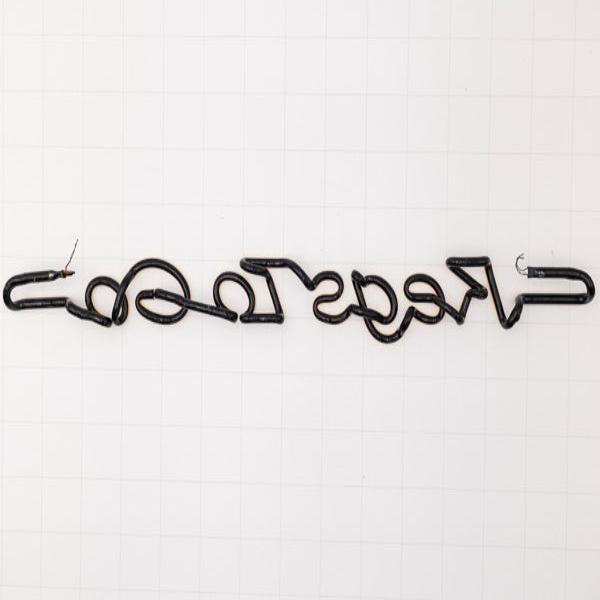 Kegs To Go Single Stroke Word Unit Neon Sign Replacement Tube