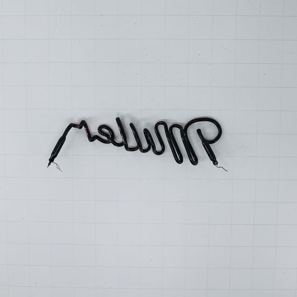 Miller Single Stroke Script Word unit Replacement Tube - Neon Sign Part