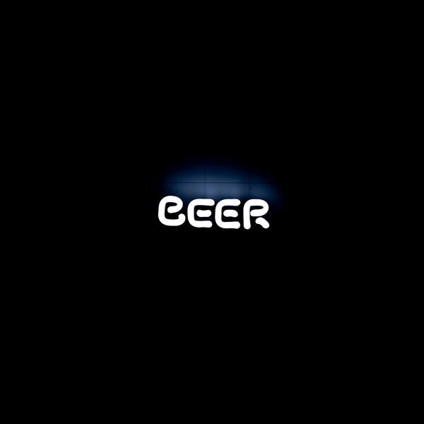 BEER Single Stroke Word Unit for Pabst Bowling Neon Sign Replacement Tube