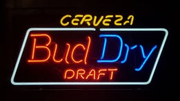 Outside Border Unit for Bud Dry Draft Neon Sign Replacement Tube