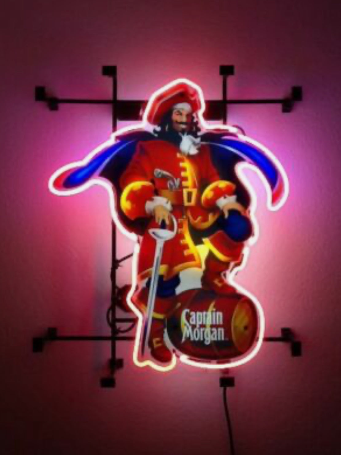 Border / Backlight/ Grid Unit for Captain Morgan Replacement Tube - Neon Sign Part