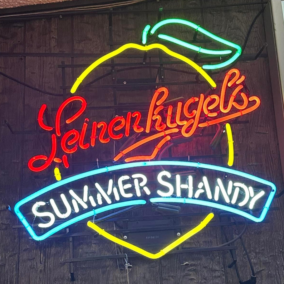 Leinen Single Stroke Word Unit for Leinenkugel's Summer Shandy Replacement Tube - Neon Sign Part Used