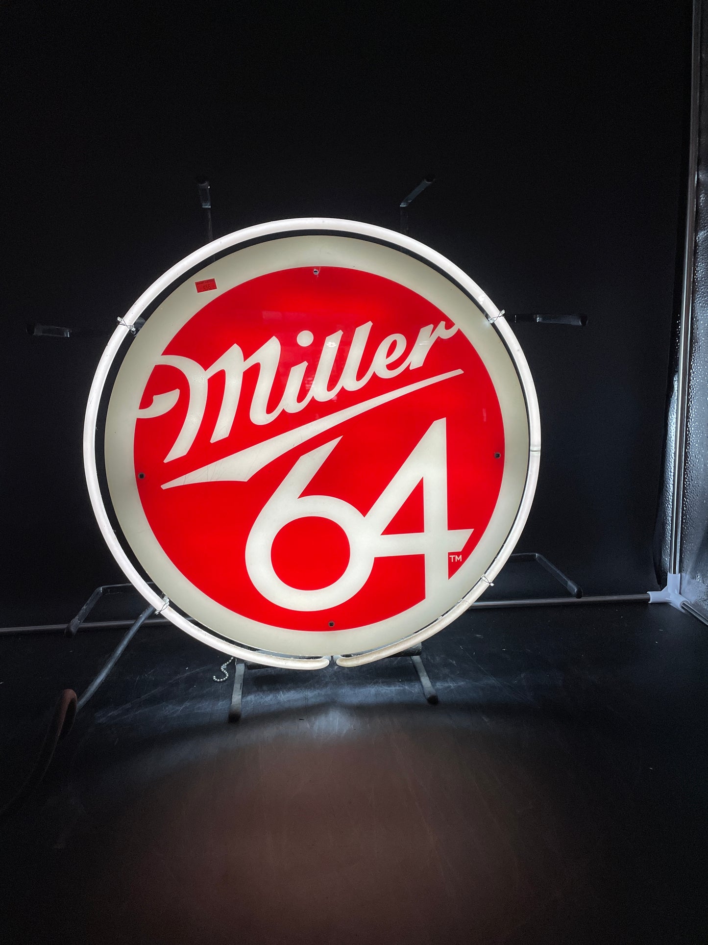 Miller 64 Neon Sign Plastic Replacement Panel
