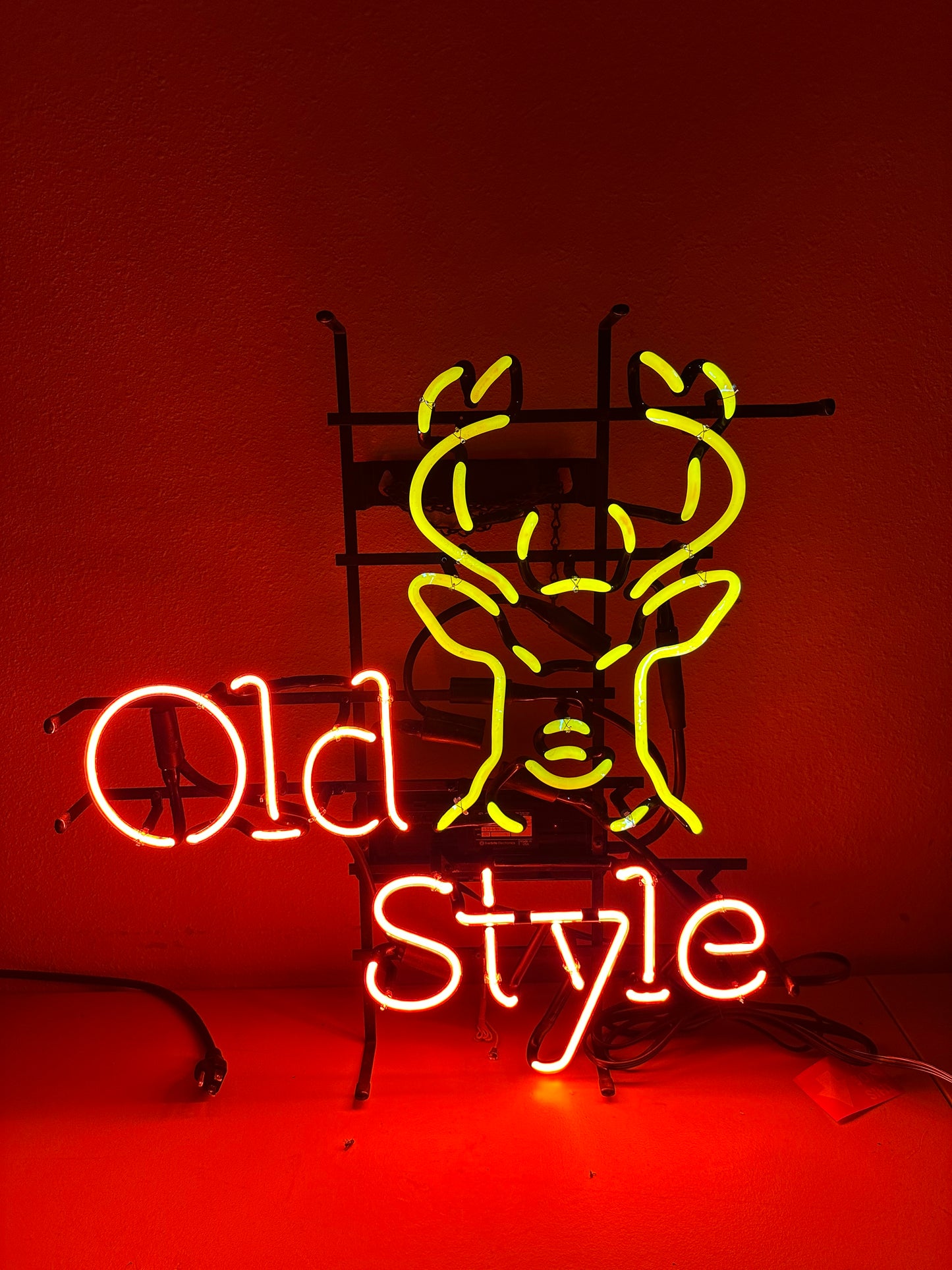 Style Single Stroke Word Unit for Old Style Deer Neon Sign Replacement Tube Used