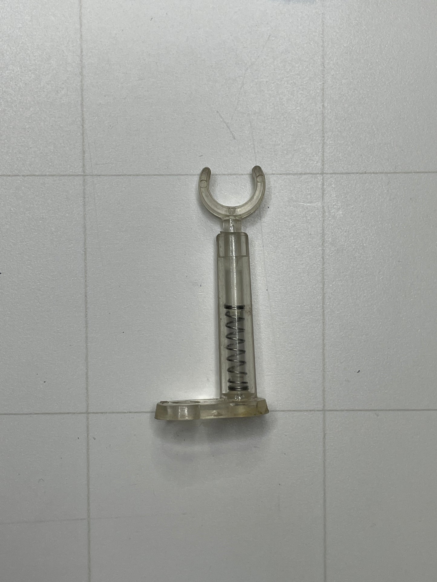 9mm Neon Sign Replacement Clear Plastic Tube Support - 2" Height