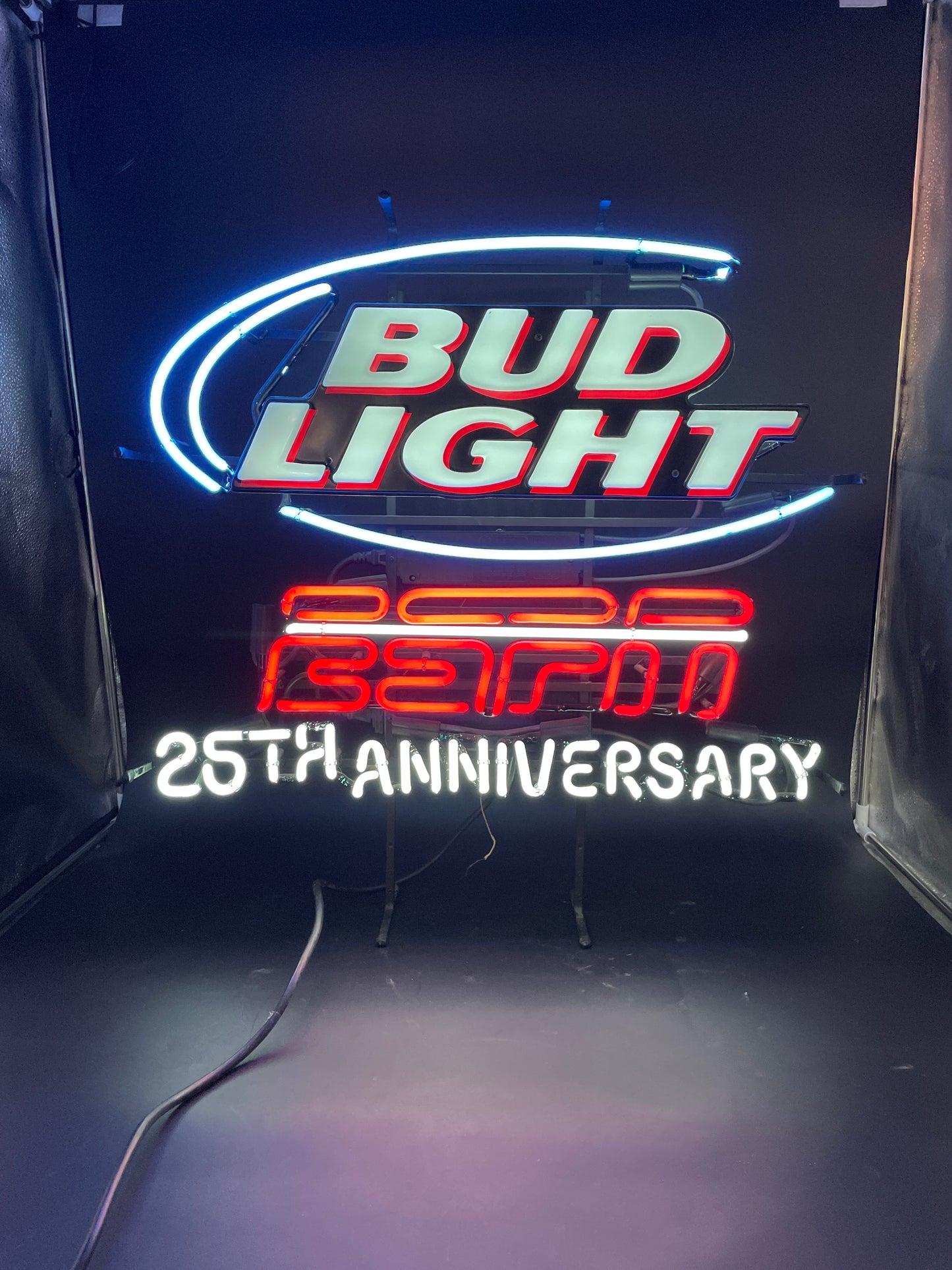 Back Light / Grid for Bud Light ESPN 25th Anniversary Replacement Tube - Neon Sign Part