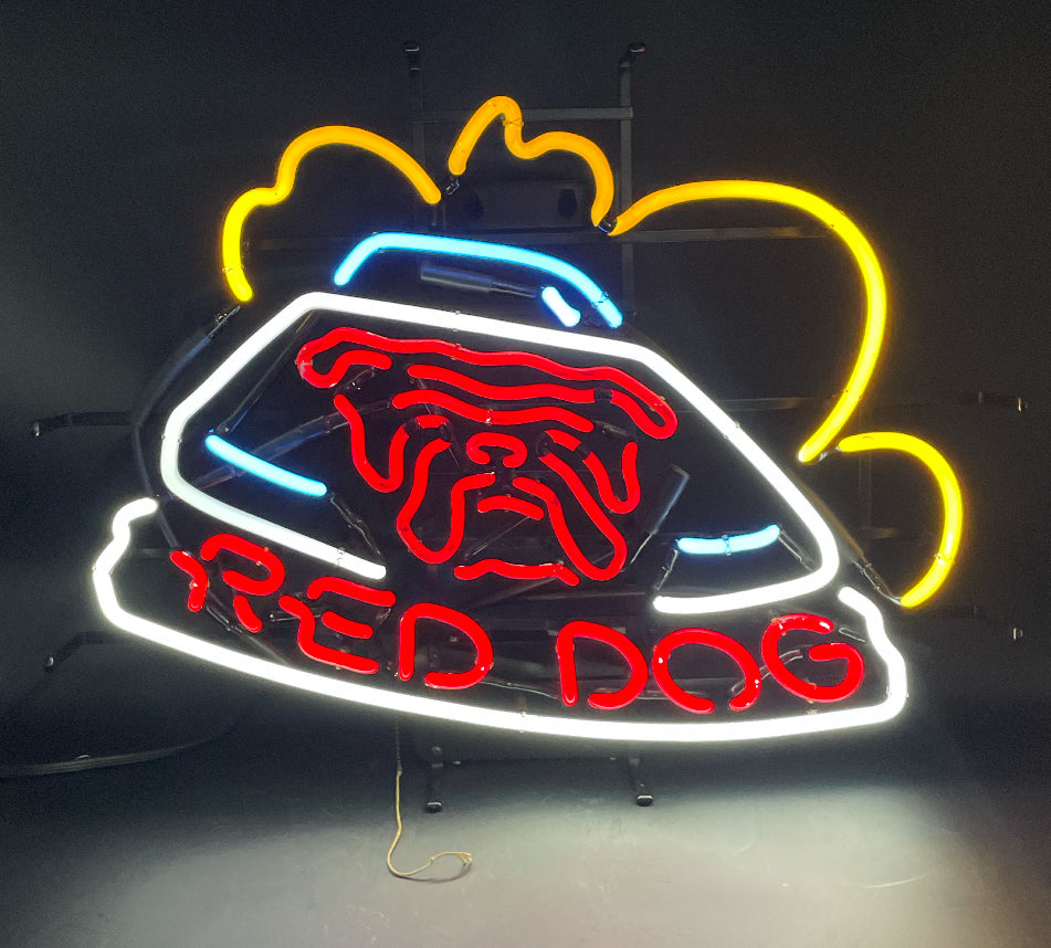 Red Dog Nascar Smoke Border Unit Replacement Tube - Neon Sign Part