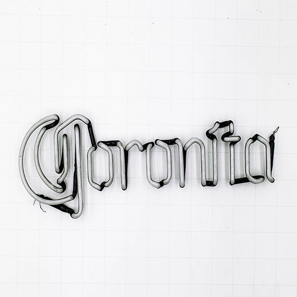 Coronita Single Stroke Word Unit Replacement Tube - Neon Sign Part Used