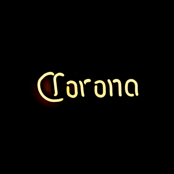 Corona Single Stroke Word Unit Neon Sign Replacement Tube