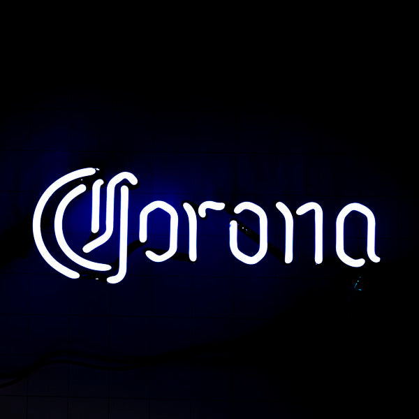 Corona Single Stroke Word Unit for Corona Mexico Neon Sign Replacement Tube