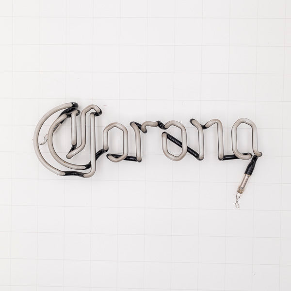 Corona Single Stroke Word Unit for Corona Mexico Neon Sign Replacement Tube