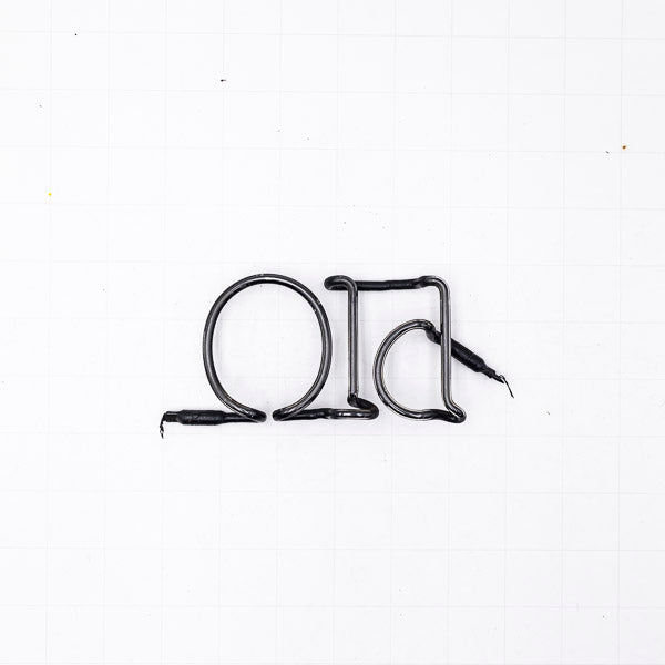 Old Single Stroke Word Unit Neon Sign Replacement Tube