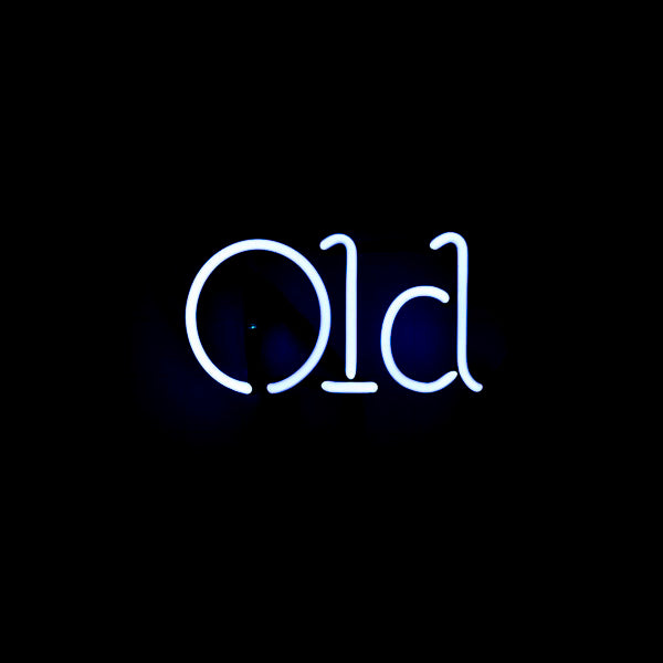 Old Single Stroke Word Unit Neon Sign Replacement Tube
