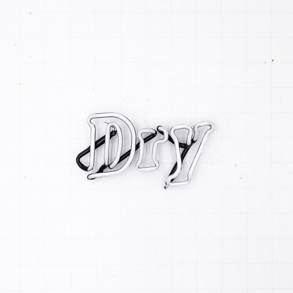 Dry Double Stroke Word Unit Neon Sign Replacement Tube