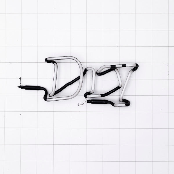 Dry Single Stroke Word Unit Neon Sign Replacement Tube