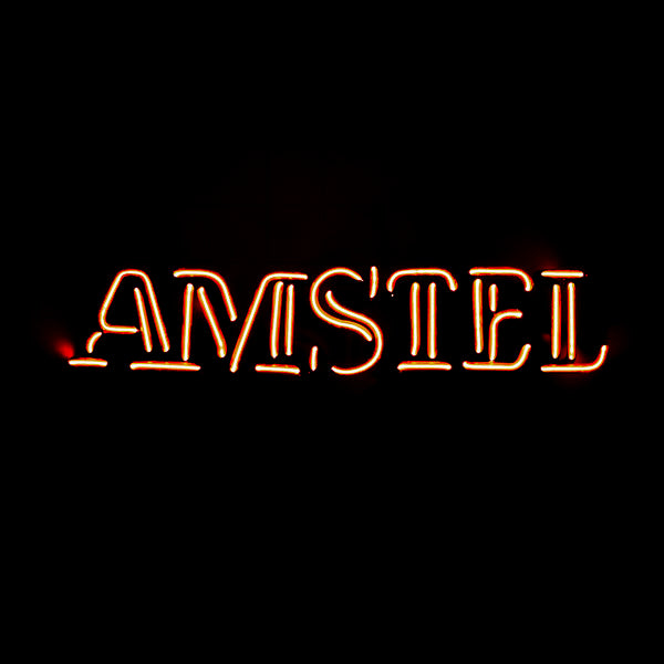 Amstel Double Stroke Word Unit Neon Sign Replacement Tube