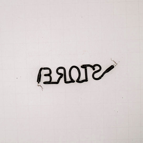 STORE Single Stroke Word Unit for LIQUOR STORE Replacement Tube - Neon Sign Part Used