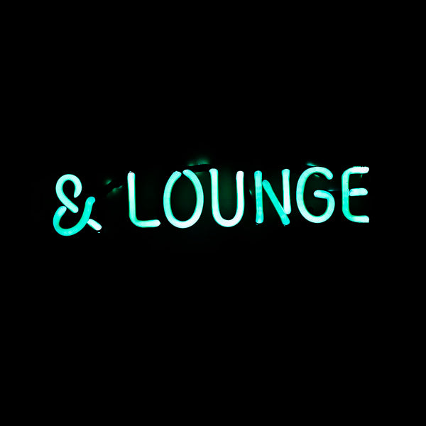 & lounge Single Stroke Word Unit Replacement Tube - Neon Sign Part Used