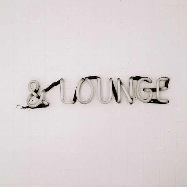 & lounge Single Stroke Word Unit Replacement Tube - Neon Sign Part Used