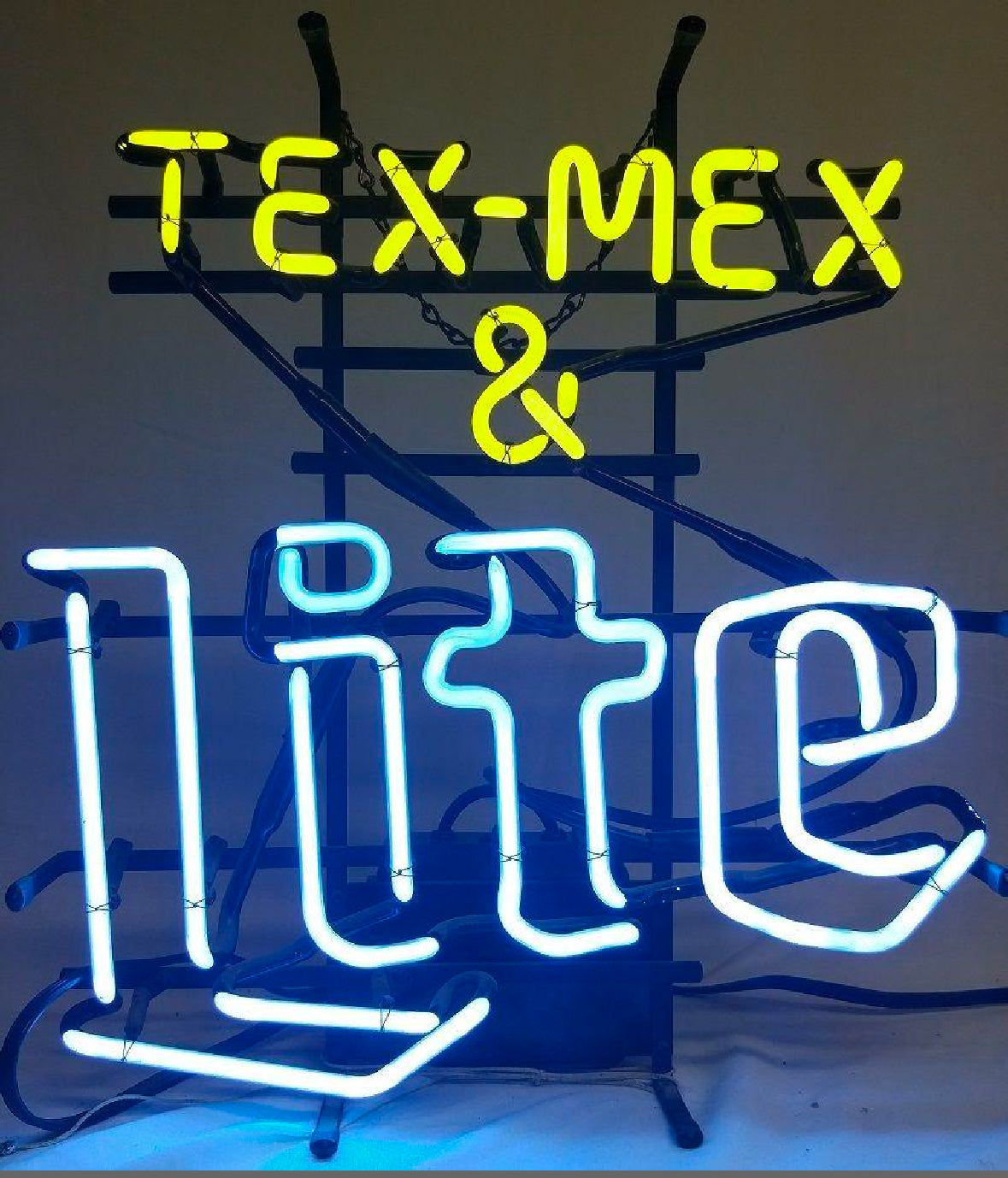 TEX - MEX & Miller Lite Neon Sign Replacement Tube Used