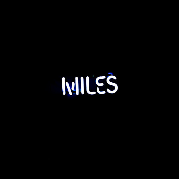 MILES Single Stroke Word Unit for From Miles Away Neon Sign Replacement Tube